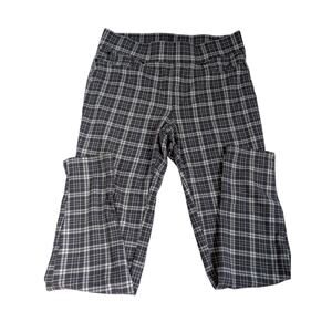 Seven7 Pull On Legging Pants Womens M (actual 30x25) Multicolor Plaid Casual